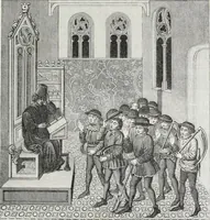 An illustration from Mœurs, usages et costumes au moyen âge et à l'époque de la renaissance (1872)