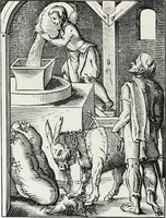 An illustration from Mœurs, usages et costumes au moyen âge et à l'époque de la renaissance (1872)
