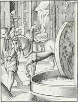 An illustration from Mœurs, usages et costumes au moyen âge et à l'époque de la renaissance (1872)