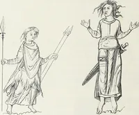 An illustration from Mœurs, usages et costumes au moyen âge et à l'époque de la renaissance (1872)