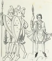 An illustration from Mœurs, usages et costumes au moyen âge et à l'époque de la renaissance (1872)