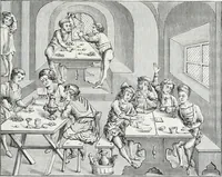 An illustration from Mœurs, usages et costumes au moyen âge et à l'époque de la renaissance (1872)