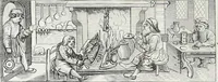An illustration from Mœurs, usages et costumes au moyen âge et à l'époque de la renaissance (1872)