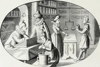 An illustration from Mœurs, usages et costumes au moyen âge et à l'époque de la renaissance (1872)