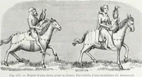 An illustration from Mœurs, usages et costumes au moyen âge et à l'époque de la renaissance (1872)