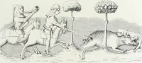 An illustration from Mœurs, usages et costumes au moyen âge et à l'époque de la renaissance (1872)