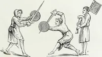 An illustration from Mœurs, usages et costumes au moyen âge et à l'époque de la renaissance (1872)