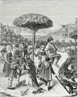 An illustration from Mœurs, usages et costumes au moyen âge et à l'époque de la renaissance (1872)