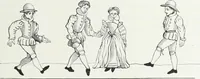 An illustration from Mœurs, usages et costumes au moyen âge et à l'époque de la renaissance (1872)