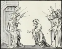 An illustration from Mœurs, usages et costumes au moyen âge et à l'époque de la renaissance (1872)