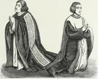 An illustration from Mœurs, usages et costumes au moyen âge et à l'époque de la renaissance (1872)