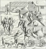 An illustration from Mœurs, usages et costumes au moyen âge et à l'époque de la renaissance (1872)