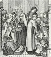An illustration from Mœurs, usages et costumes au moyen âge et à l'époque de la renaissance (1872)