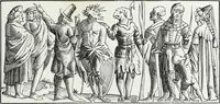 An illustration from Mœurs, usages et costumes au moyen âge et à l'époque de la renaissance (1872)