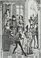 An illustration from Mœurs, usages et costumes au moyen âge et à l'époque de la renaissance (1872)
