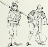 An illustration from Mœurs, usages et costumes au moyen âge et à l'époque de la renaissance (1872)