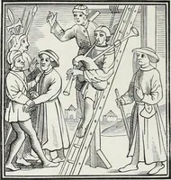 An illustration from Mœurs, usages et costumes au moyen âge et à l'époque de la renaissance (1872)