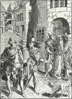 An illustration from Mœurs, usages et costumes au moyen âge et à l'époque de la renaissance (1872)