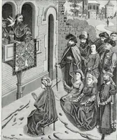 An illustration from Mœurs, usages et costumes au moyen âge et à l'époque de la renaissance (1872)