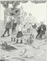 Picture 315 of 388 from Mœurs, usages et costumes au moyen âge et à l'époque de la renaissance (1872), leaf 506