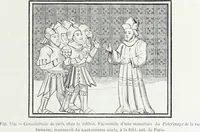 An illustration from Mœurs, usages et costumes au moyen âge et à l'époque de la renaissance (1872)