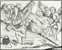 An illustration from Mœurs, usages et costumes au moyen âge et à l'époque de la renaissance (1872)