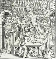An illustration from Mœurs, usages et costumes au moyen âge et à l'époque de la renaissance (1872)
