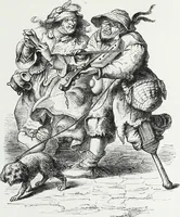 An illustration from Mœurs, usages et costumes au moyen âge et à l'époque de la renaissance (1872)