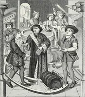 An illustration from Mœurs, usages et costumes au moyen âge et à l'époque de la renaissance (1872)