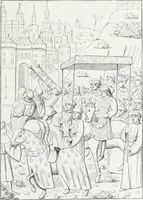 An illustration from Mœurs, usages et costumes au moyen âge et à l'époque de la renaissance (1872)