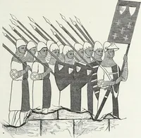 An illustration from Mœurs, usages et costumes au moyen âge et à l'époque de la renaissance (1872)
