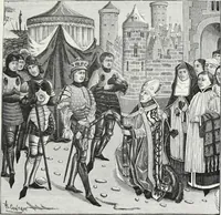 An illustration from Mœurs, usages et costumes au moyen âge et à l'époque de la renaissance (1872)