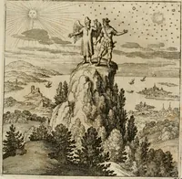 An illustration from Musaeum hermeticum, reformatum et amplificatum : omnes sopho-spagyricae artis discipulos fidelissimè erudiens, quo pacto summa illa veraque lapidis philosophici medicina, qua res omnes qualemcunque defectum patientes, instaurantur, inveniri & haberi queat : continens tractatus chimicos XXI. praestantissimos .. (1678)