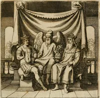 An illustration from Musaeum hermeticum, reformatum et amplificatum : omnes sopho-spagyricae artis discipulos fidelissimè erudiens, quo pacto summa illa veraque lapidis philosophici medicina, qua res omnes qualemcunque defectum patientes, instaurantur, inveniri & haberi queat : continens tractatus chimicos XXI. praestantissimos .. (1678)