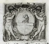 Picture 40 of 54 from Musarum plausus Perusii in augusto D. Petri Monast.o Congregationis Casinensis ad anni MDCXLIII generalia patrum comitia excitatus (1643), leaf 100