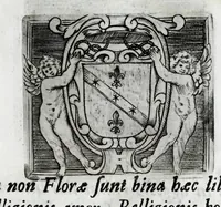 Picture 47 of 54 from Musarum plausus Perusii in augusto D. Petri Monast.o Congregationis Casinensis ad anni MDCXLIII generalia patrum comitia excitatus (1643), leaf 109
