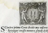 An illustration from Musarum plausus Perusii in augusto D. Petri Monast.o Congregationis Casinensis ad anni MDCXLIII generalia patrum comitia excitatus (1643)