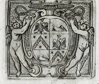 An illustration from Musarum plausus Perusii in augusto D. Petri Monast.o Congregationis Casinensis ad anni MDCXLIII generalia patrum comitia excitatus (1643)