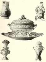 An illustration from Musée ceramique de Sèvres; (1921)