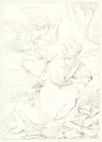 Picture 12 of 117 from Musée de peinture et de sculpture; ou, Recueil des principaux tableaux, statues et bas-reliefs des collections publiques et particulières de l'Europe. Dessiné et gravé à l'eau-forte par Réveil, avec des notices descriptives, critiques et historiques par Louis et Réné Ménard (1872), leaf 122