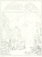 Picture 39 of 117 from Musée de peinture et de sculpture; ou, Recueil des principaux tableaux, statues et bas-reliefs des collections publiques et particulières de l'Europe. Dessiné et gravé à l'eau-forte par Réveil, avec des notices descriptives, critiques et historiques par Louis et Réné Ménard (1872), leaf 174