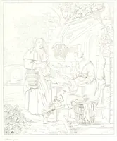 Picture 48 of 117 from Musée de peinture et de sculpture; ou, Recueil des principaux tableaux, statues et bas-reliefs des collections publiques et particulières de l'Europe. Dessiné et gravé à l'eau-forte par Réveil, avec des notices descriptives, critiques et historiques par Louis et Réné Ménard (1872), leaf 192