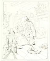Picture 72 of 117 from Musée de peinture et de sculpture; ou, Recueil des principaux tableaux, statues et bas-reliefs des collections publiques et particulières de l'Europe. Dessiné et gravé à l'eau-forte par Réveil, avec des notices descriptives, critiques et historiques par Louis et Réné Ménard (1872), leaf 240