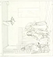 An illustration from Musée de peinture et de sculpture; ou, Recueil des principaux tableaux, statues et bas-reliefs des collections publiques et particulières de l'Europe. Dessiné et gravé à l'eau-forte par Réveil, avec des notices descriptives, critiques et historiques par Louis et Réné Ménard (1872)