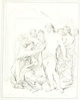 Picture 85 of 117 from Musée de peinture et de sculpture; ou, Recueil des principaux tableaux, statues et bas-reliefs des collections publiques et particulières de l'Europe. Dessiné et gravé à l'eau-forte par Réveil, avec des notices descriptives, critiques et historiques par Louis et Réné Ménard (1872), leaf 268