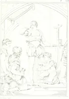 Picture 116 of 117 from Musée de peinture et de sculpture; ou, Recueil des principaux tableaux, statues et bas-reliefs des collections publiques et particulières de l'Europe. Dessiné et gravé à l'eau-forte par Réveil, avec des notices descriptives, critiques et historiques par Louis et Réné Ménard (1872), leaf 342