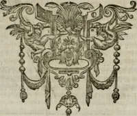 An illustration from Musei, siue Bibliothecae tam priuatae quàm publicae extructio, instructio, cura, vsus libri IV : accessit accurata descriptio Regiae bibliothecae S. Laurentii Escurialis : insuper Paraenesis allegorica ad amorem literarum : opus multiplici eruditione sacra simul et humana refertum, praeceptis moralibus et literariis, architecturae et picturae subiectionibus, inscriptionibus et emblematis, antiquitatis philologicae monumentis, atque oratoriis schematis utiliter et amoene tessellatum (1635)
