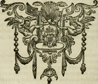 An illustration from Musei, siue Bibliothecae tam priuatae quàm publicae extructio, instructio, cura, vsus libri IV : accessit accurata descriptio Regiae bibliothecae S. Laurentii Escurialis : insuper Paraenesis allegorica ad amorem literarum : opus multiplici eruditione sacra simul et humana refertum, praeceptis moralibus et literariis, architecturae et picturae subiectionibus, inscriptionibus et emblematis, antiquitatis philologicae monumentis, atque oratoriis schematis utiliter et amoene tessellatum (1635)