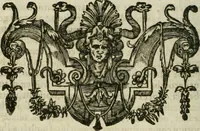An illustration from Musei, siue Bibliothecae tam priuatae quàm publicae extructio, instructio, cura, vsus libri IV : accessit accurata descriptio Regiae bibliothecae S. Laurentii Escurialis : insuper Paraenesis allegorica ad amorem literarum : opus multiplici eruditione sacra simul et humana refertum, praeceptis moralibus et literariis, architecturae et picturae subiectionibus, inscriptionibus et emblematis, antiquitatis philologicae monumentis, atque oratoriis schematis utiliter et amoene tessellatum (1635)