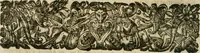 An illustration from Musei, siue Bibliothecae tam priuatae quàm publicae extructio, instructio, cura, vsus libri IV : accessit accurata descriptio Regiae bibliothecae S. Laurentii Escurialis : insuper Paraenesis allegorica ad amorem literarum : opus multiplici eruditione sacra simul et humana refertum, praeceptis moralibus et literariis, architecturae et picturae subiectionibus, inscriptionibus et emblematis, antiquitatis philologicae monumentis, atque oratoriis schematis utiliter et amoene tessellatum (1635)